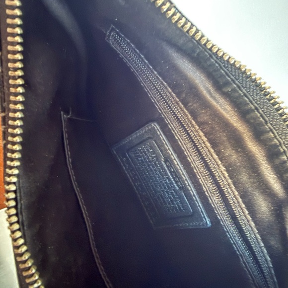 Coach Black Patent Shoulder Bag - Picture 3 of 9